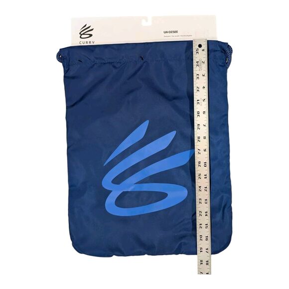 UNDER ARMOUR STEPH CURRY Ozsee GYM BAG SACK BRAND NEW Warriors Interior Pocket - Picture 7 of 8